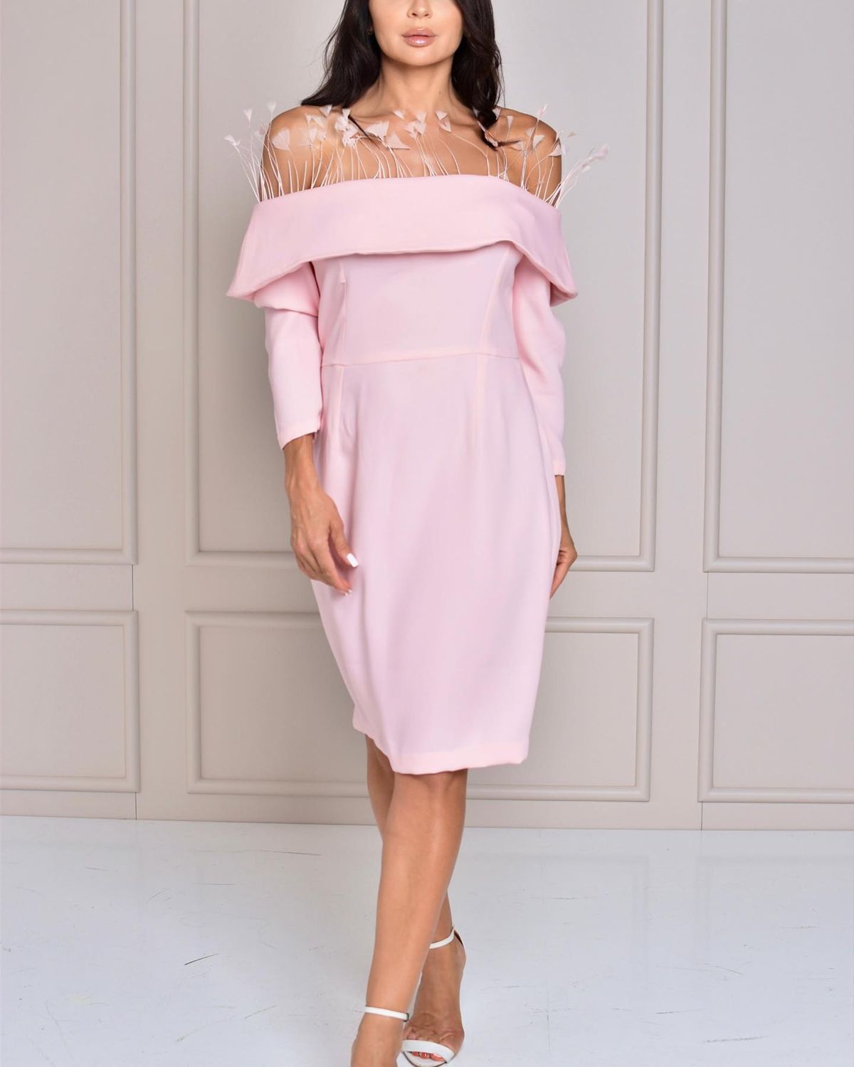 Off-shoulder dress