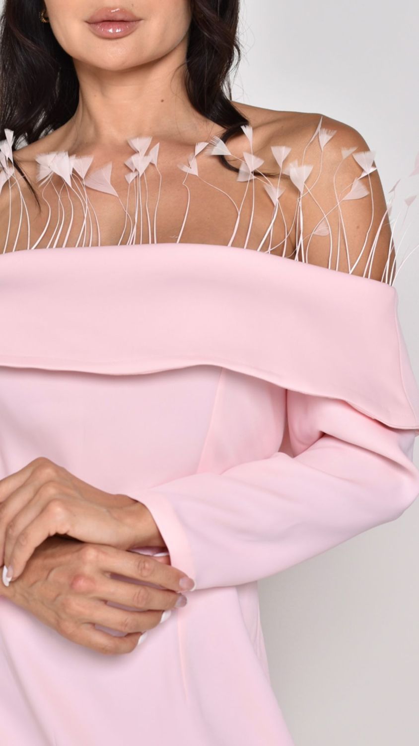 Off-shoulder dress
