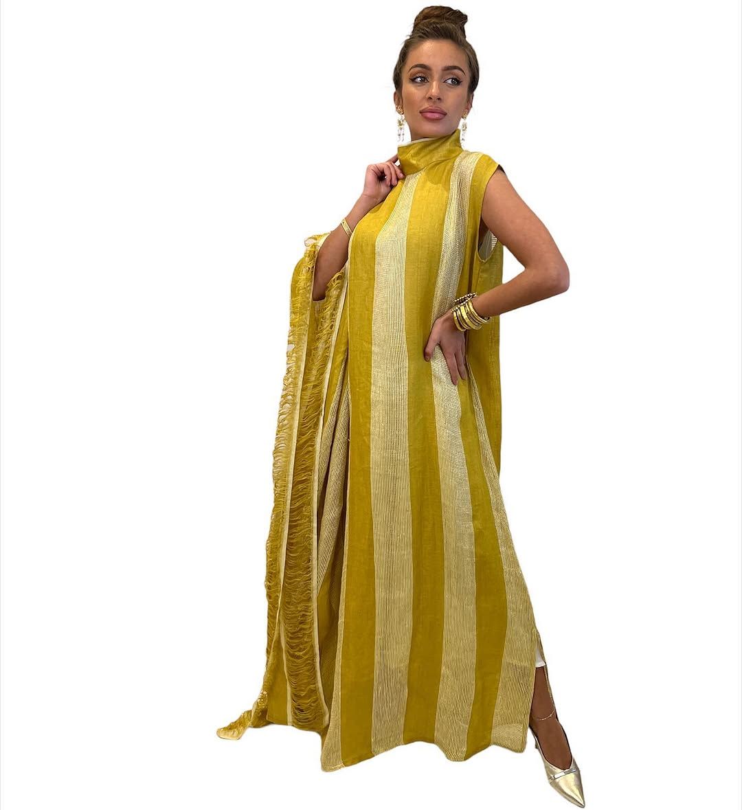 Stripe kaftan