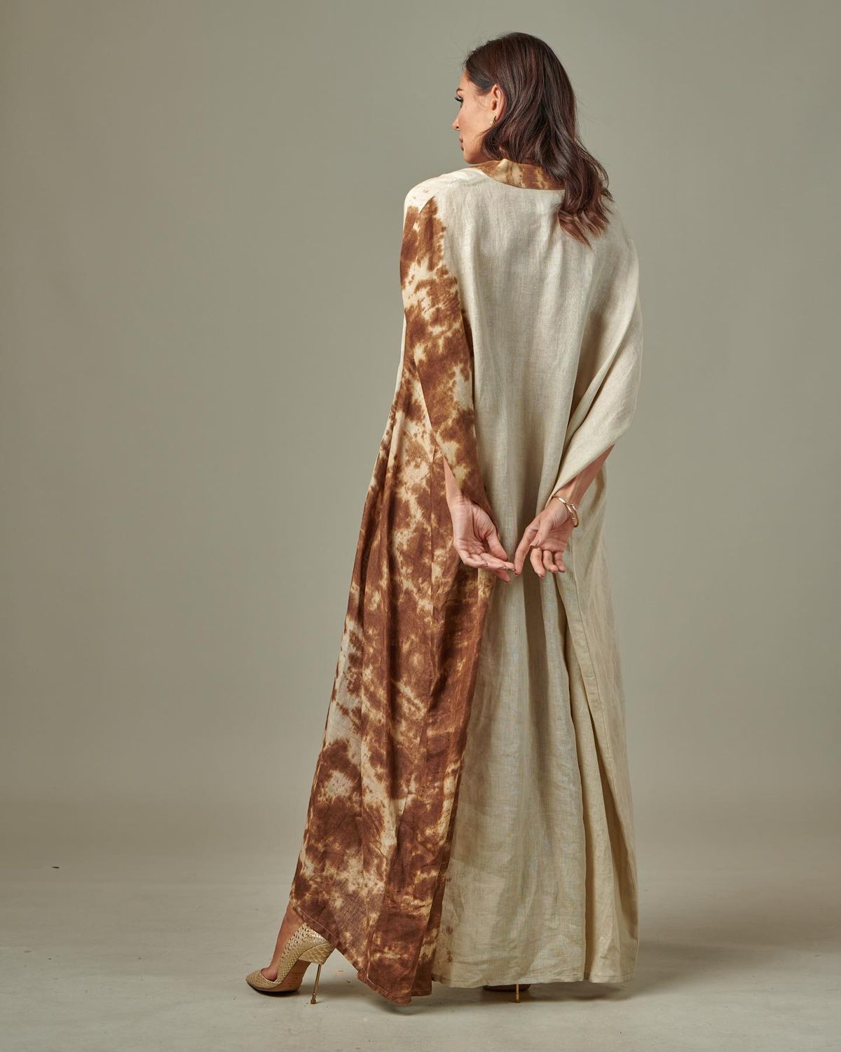 Marble panel kaftan