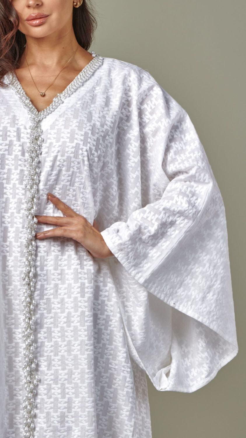 Textured kaftan