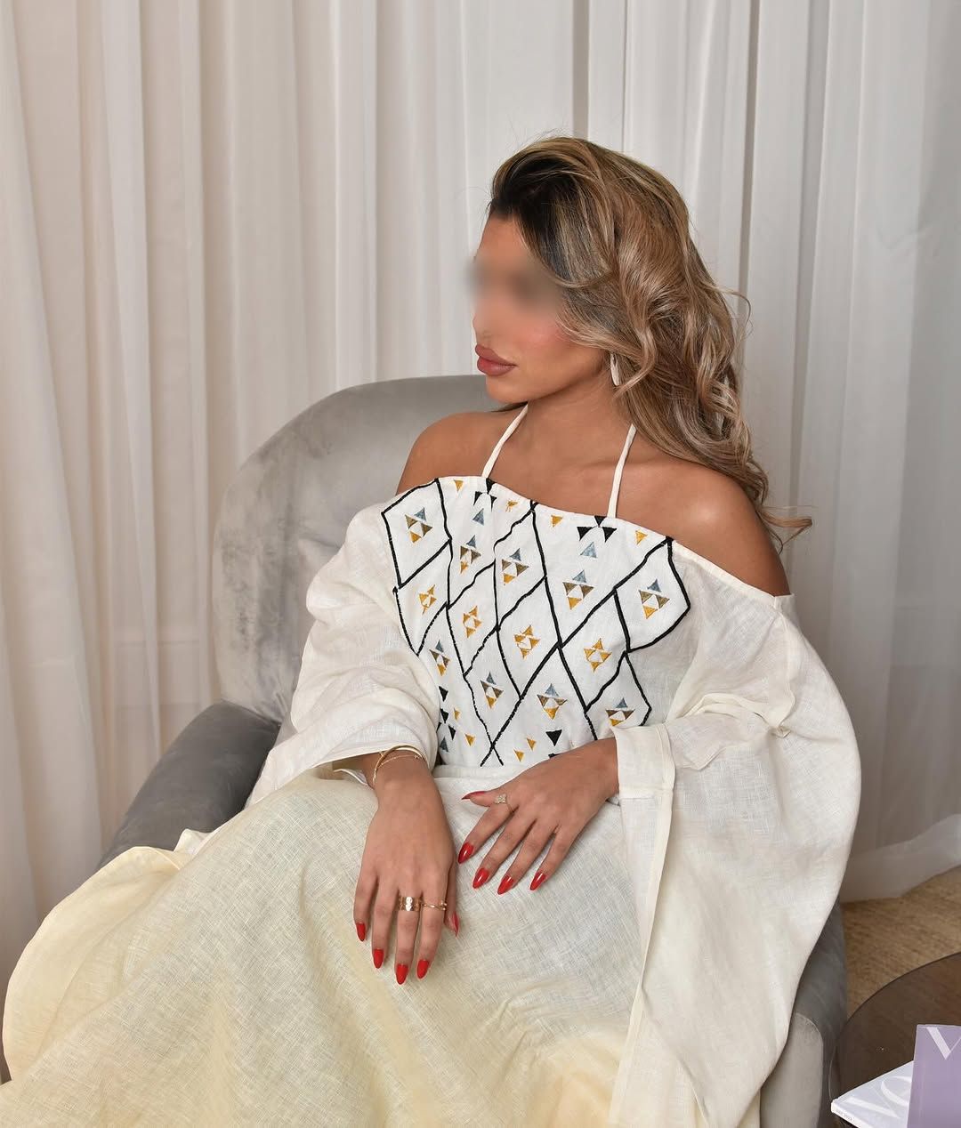 Ombre kaftan