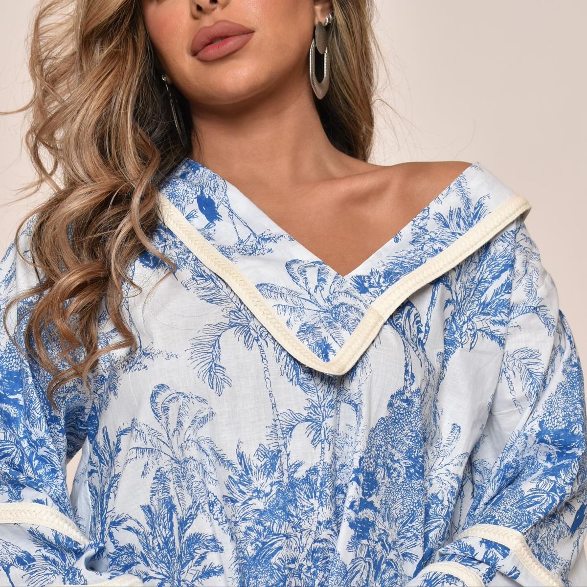 Toile kaftan set
