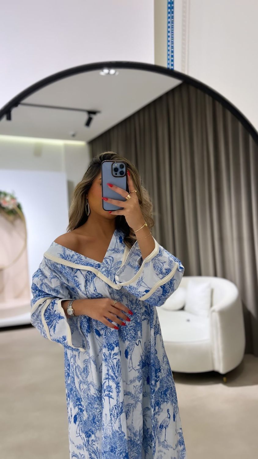 Toile kaftan set