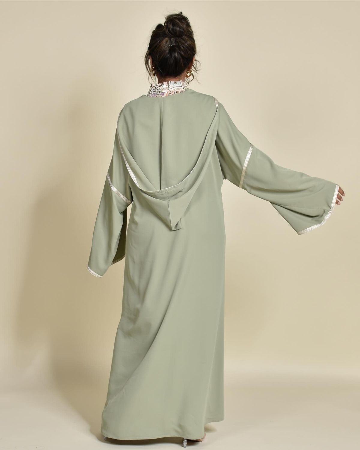 Hooded kaftan
