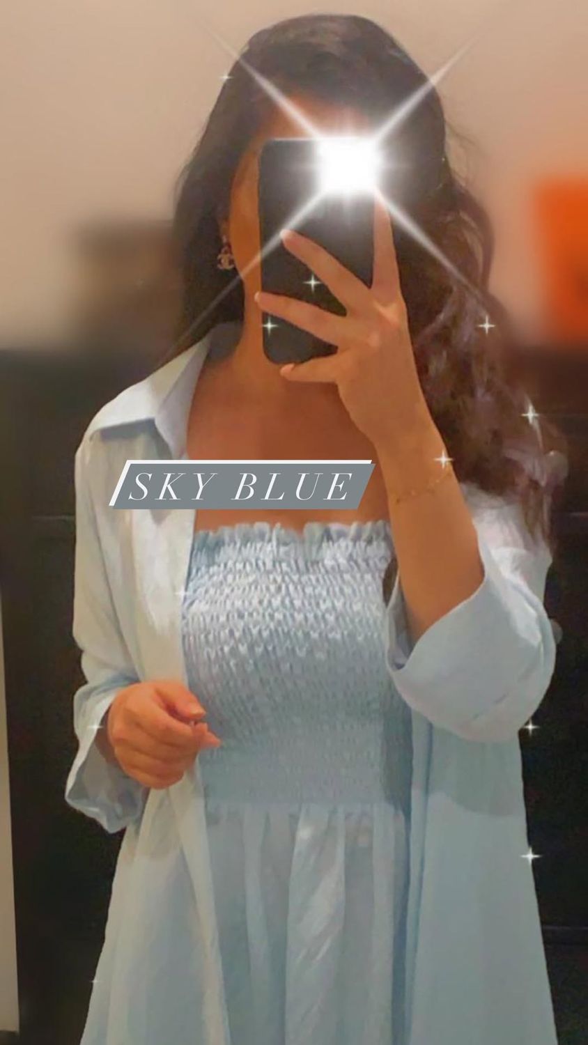 Smocked maxi