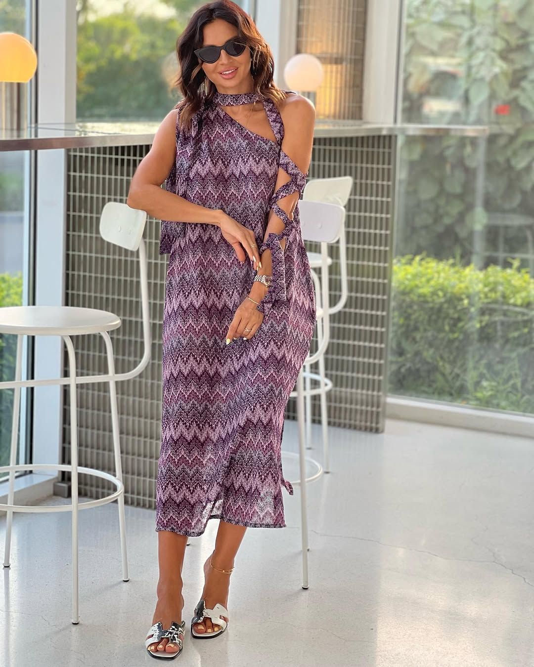 Zigzag dress