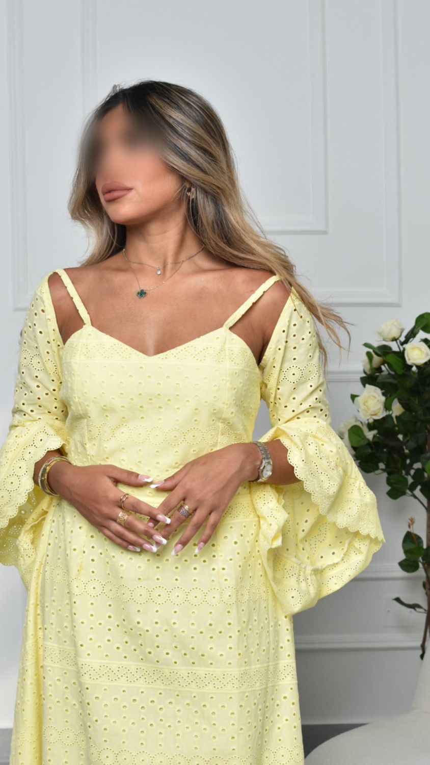 Eyelet dress