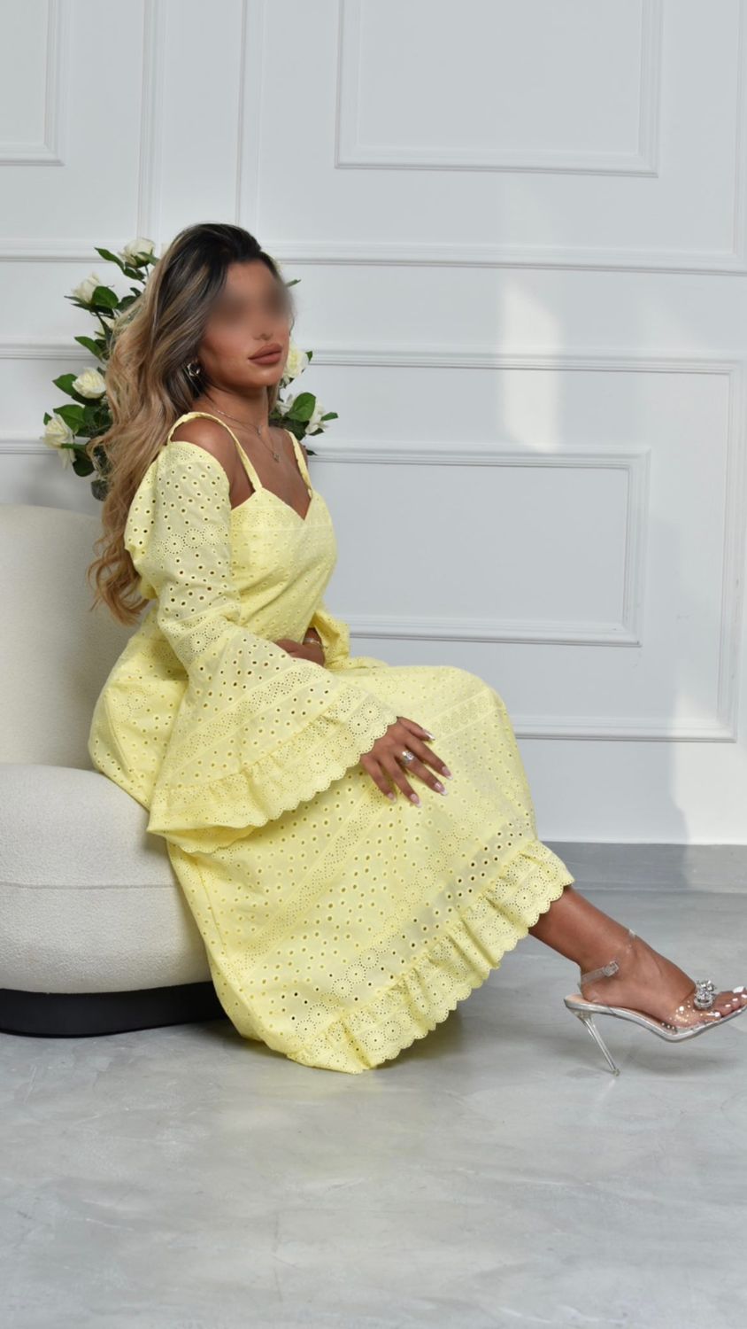 Eyelet dress