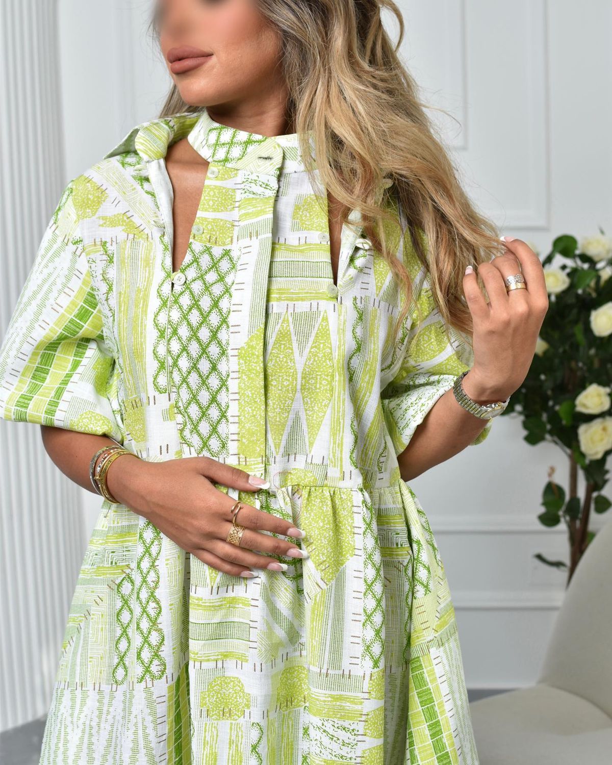 Print dress